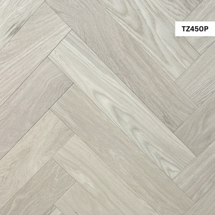 TZ450P Invisible Finish Lacquered AB Herringbone Oak - Image 2